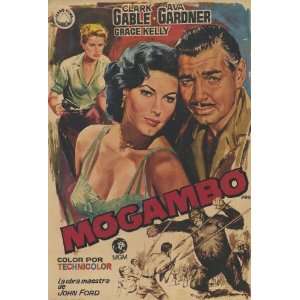  Mogambo (1953) 27 x 40 Movie Poster Style B