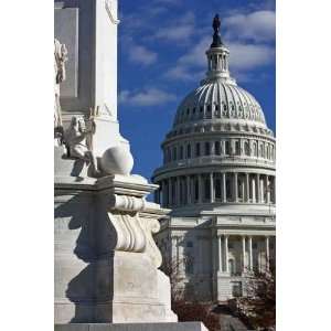   Front of Us Capitol   Peel and Stick Wall Decal by Wallmonkeys Home