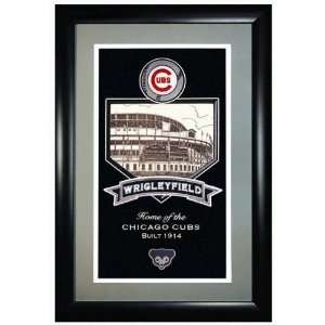  Chicago Cubs Wrigley Field  Stadium Collection  Framed 