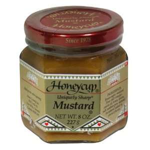 Honeycup Mustard 8 oz. (Pack of 6)  Grocery & Gourmet Food