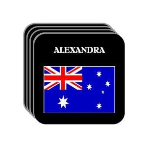  Australia   ALEXANDRA Set of 4 Mini Mousepad Coasters 