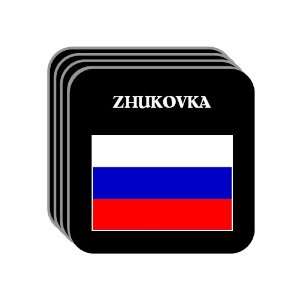  Russia   ZHUKOVKA Set of 4 Mini Mousepad Coasters 