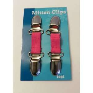  Mitten Clips Color Pink 