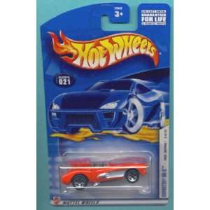 Mattel Hot Wheels 2002 164 Scale First Editions Red Corvette SR 2 Die 