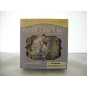 Miss Elizabeths Mini Board Book Paper Craft Kit Baby Boy New