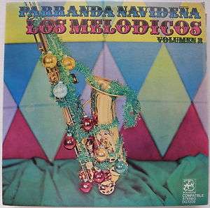 Los Melodicos Parranda Navidena Vol 2 Navidad Puerto Rico BORINQUEN 