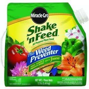 Miracle Gro 0584510 Shake n Feed All Purpose Plant Food Plus Weed 