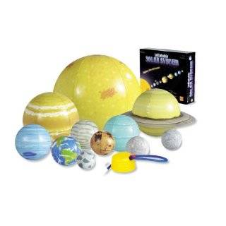  10 Pc Inflatable SOLAR SYSTEM/SCIENCE/Space/PLANETS/SUN 