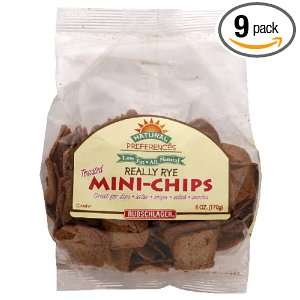 Rubschlager Mini Chips Rye, 6 Ounce Grocery & Gourmet Food