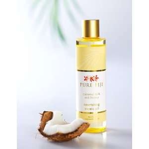    Pure Fiji Exotic Bath & Body Oil 3oz   Coconut Milk & Honey Beauty
