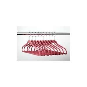  144pc Pink Velvet Hangers