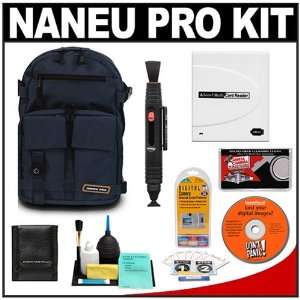  Naneu Pro Military Ops Bravo Photo Backpack (Navy Blue 