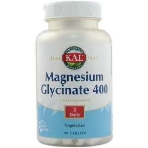  Magnesium Glycinate 400mg 90 Tablets 3PACK [Health and 