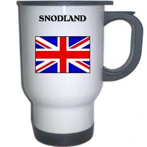  UK/England   SNODLAND White Stainless Steel Mug 