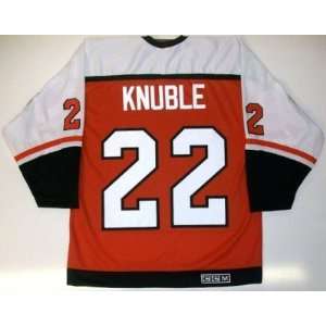 Mike Knuble Philadelphia Flyers Ccm Jersey Orange Medium   Sports 
