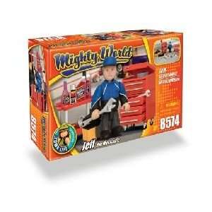  Jeff The Mechanic Mighty World Toys Toys & Games