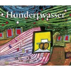  Hundertwasser Art 365 Page A day Box / Desk / Tear Off 