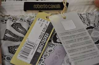 New Roberto Cavalli $820 Womens Top Blouse Shirt Sz 42  