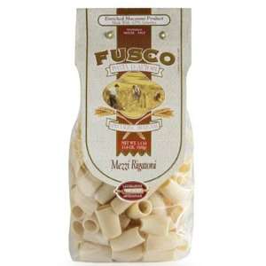 Fusco Artisan Mezze Rigatoni Pasta   1 lb  Grocery 