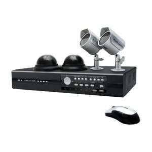   Avtech 4 Camera DVR Video Security System H.264 500GB