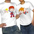Funny custom t shirts for couple(1settwo T shirts)/B7