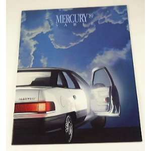  1989 89 Mercury SABLE BROCHURE GS LS Sedan Wagon 