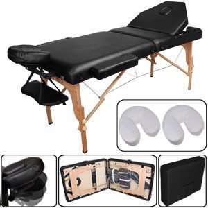  New Grand 3 Foam Wooden Portable Massage Table 4 Tattoo 