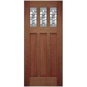  Exterior Door Craftsman Tianna Three Panel Three Lite 