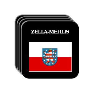 Thuringia (Thuringen)   ZELLA MEHLIS Set of 4 Mini Mousepad Coasters