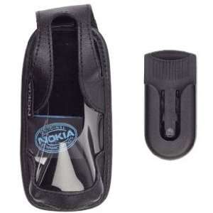  New Nokia 6100(2003) Oem Swivel Leather Case High Quality 