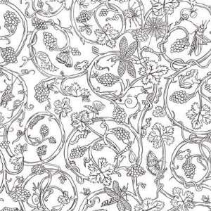  Insects   Silver Indoor Wallcovering