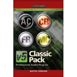  McDSP Classic Pack v5 Native (Boxed) (Classic Pack v5 Bun 