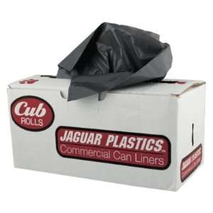  JAGUAR PLASTICS Cub Roll Commercial Can Liners 45 Bags per 