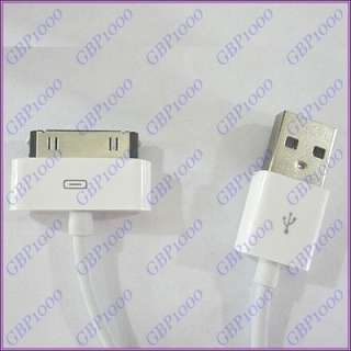 Car Charger + USB Cable For iPod Touch iPhone 3GS 4 4G  