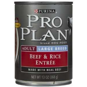  Pro Plan Adult Large Breed Beef & Rice Entree in Gravy 