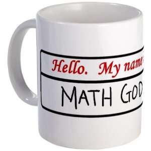  Math God Math Mug by 