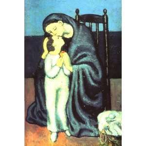   Pablo Picasso   24 x 36 inches   Mother and Child (Maternity) (1901