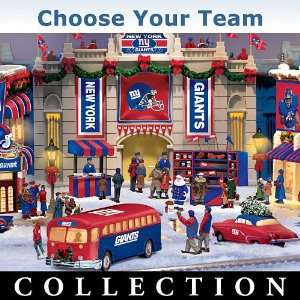  Collectible NFL Football Christmas Village Collection NFL 