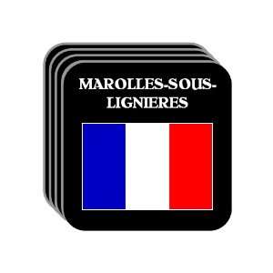  France   MAROLLES SOUS LIGNIERES Set of 4 Mini Mousepad 