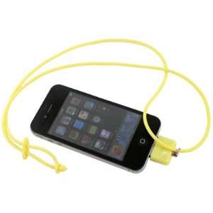    Neck Strap Connector for iPod iPhone 4 4S Yellow Electronics