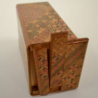 Vintage Japanese Puzzle Box Wood  