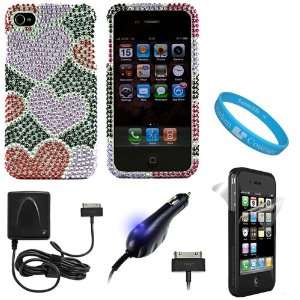   Charger with Blue LED For Apple iPhone 4, 3GS, 3G, iPod Touch, & Nano