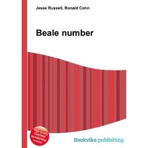  Beale number Ronald Cohn Jesse Russell Books