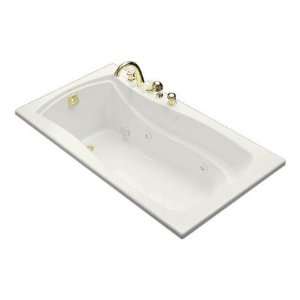  Mariposa 5.5 Whirlpool Bath Tub in White with Flange and 