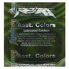 12 Fantasy Lubricated Condom Assorted Colors
