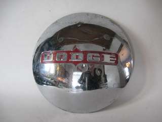 Vintage Chrome Dodge Hubcap  