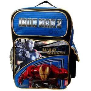  Iron Man 2 War Machine Large Backpack   Iron Man Backpack 