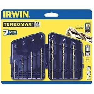 Irwin Industrial 3018012SM 7 Pc. Turbomax Drill Bit Set