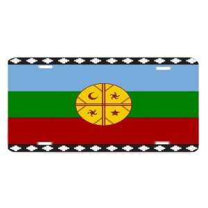  Mapuche Mapudungun Flag Auto License Plate Automotive