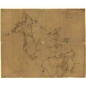  Civil War Map This map of the peninsula between the York 